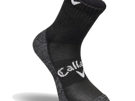 Callaway Opti-Dri Mid Length Socks - Black Online Sale