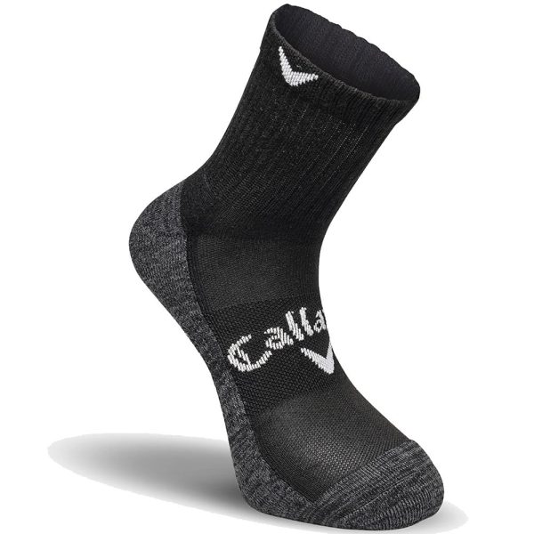 Callaway Opti-Dri Mid Length Socks - Black Online Sale