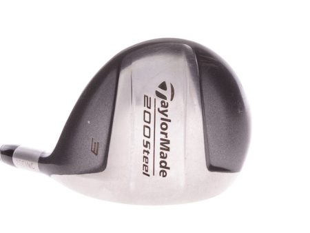 TaylorMade 200 Steel Steel Men s Right Hand Fairway 3 Wood 15 Degree Stiff- Taylormade For Cheap