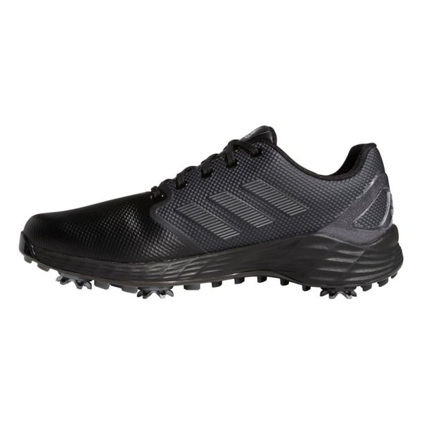 adidas ZG21 Spiked Waterproof Shoes - Core Black Dark Silver Metallic Grey Five Online