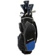 Ben Sayers M8 13-Piece Cart Bag Package Set - Blue - Graphite Discount