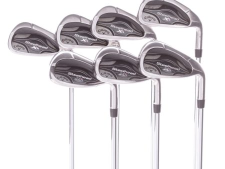 Callaway XR Steelhead Steel Men s Right Hand Irons 5-PW+AW  Regular - True Temper 95 Online Sale