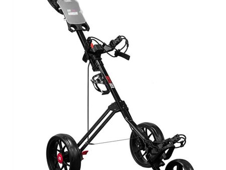 EzeGlide Ranger 3-Wheel Push Trolley - Black For Sale