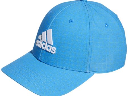 adidas Tour Print Cap - Blue Rush For Sale