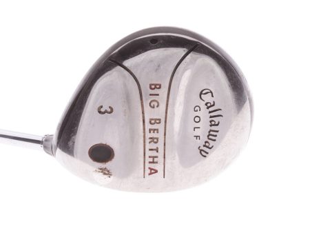 Callaway Big Bertha Steel Men s Right Hand Fairway 3 Wood 15 Degree Uniflex - Callaway Discount