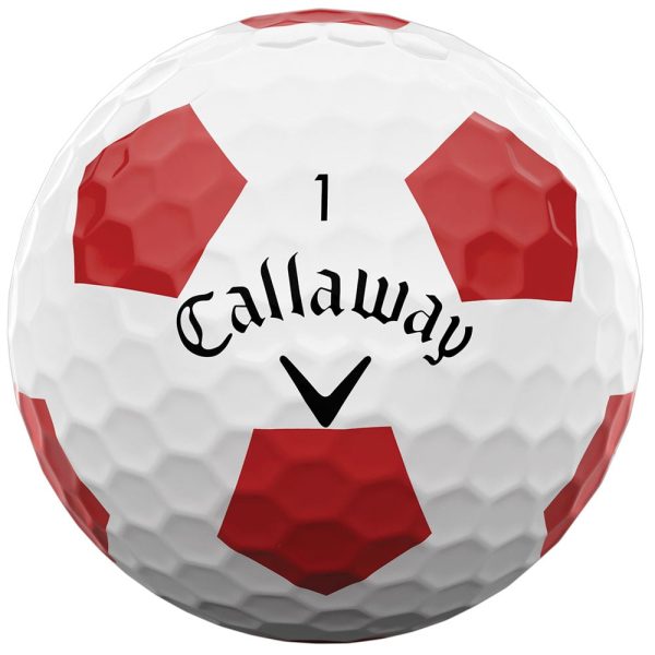 Callaway Chrome Soft Truvis Golf Balls - Red - 12 Pack Online