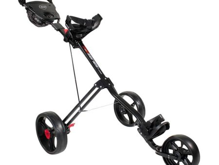 Masters Golf 5 Series 3-Wheel Push Trolley – Black Online now