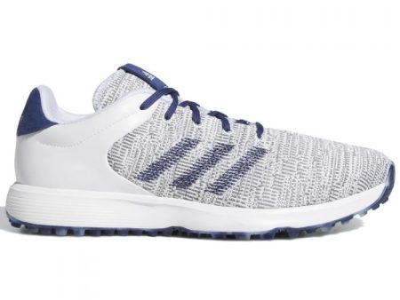 adidas S2G Spikeless Shoes - White Indigo Grey Three For Discount