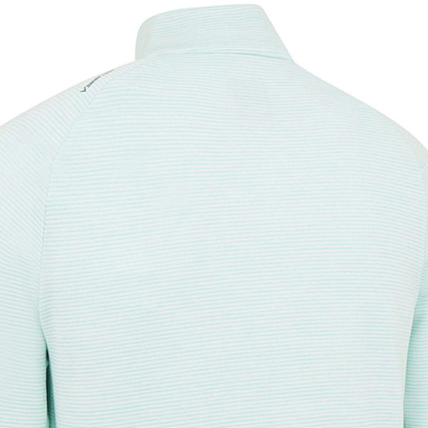 Callaway Heather Striped Fleece - Aruba Blue Heather Cheap