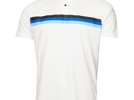 Calvin Klein Parker Polo Shirt - White Blue Online