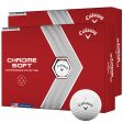 Callaway Chrome Soft Golf Balls - White - Double Dozen Sale