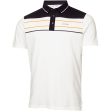 Calvin Klein Blackwater Polo Shirt - White Orange Discount