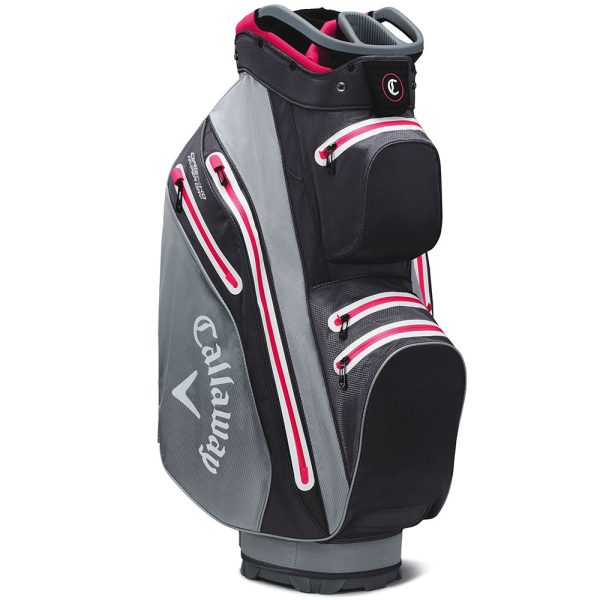 Callaway ORG 14 Hyper Dry Cart Bag - Charcoal Silver Pink Online Sale