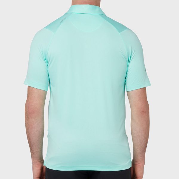 Callaway Swing Tech Solid Polo Shirt - Aruba Blue Cheap