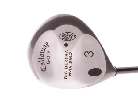 Callaway Big Bertha Warbird Graphite Men s Left Hand Fairway 3 Wood 15 Degree Regular - RCH 96 For Discount