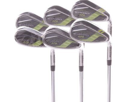 Bazooka 470 Steel Men s Right Hand Irons 6-SW Uniflex - Bazooka Cheap