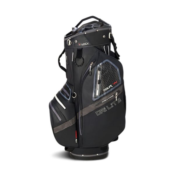 Big Max Dri Lite V-4 Cart Bag - Black Fashion