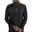 Calvin Klein Malden 1 4 Zip Pullover - Black Sale