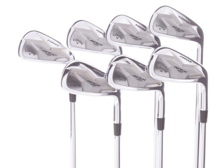 Callaway Apex Pro 19 Steel Men s Right Hand Irons 4-PW +1  Extra Stiff - Dynamic Gold 105 X100 For Sale