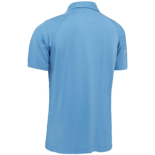 Callaway Swing Tech Solid Polo Shirt - Vallarta Blue Cheap