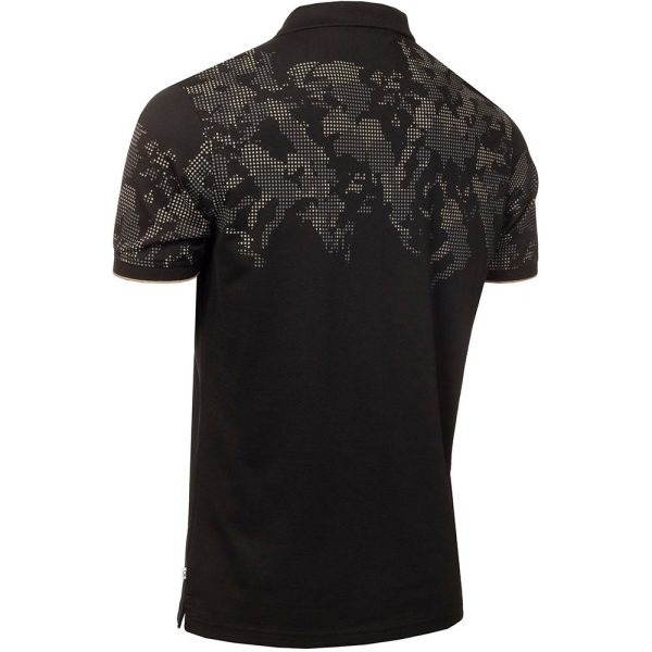 Calvin Klein Nashua Printed Polo Shirt - Black Supply