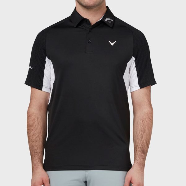 Callaway Odyssey Blocked Polo Shirt - Caviar For Discount