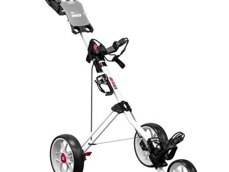 EzeGlide Ranger 3-Wheel Push Trolley - White Online now