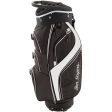 Ben Sayers Deluxe Cart Bag - Black White on Sale