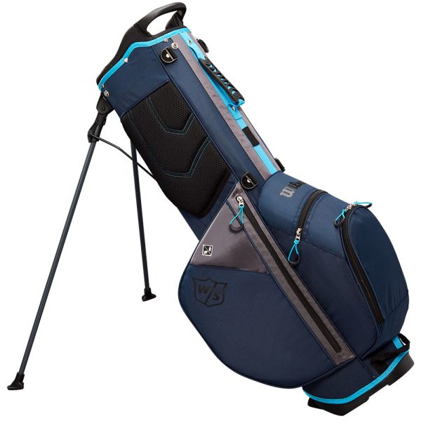 Wilson Feather Stand Bag - Navy Charcoal Light Blue Online Hot Sale