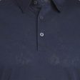 adidas Textured Jacquard Polo Shirt - Collegiate Navy Black Discount