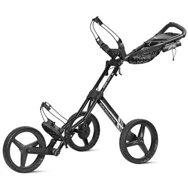 Sun Mountain SpeedCart GX 3-Wheel Push Trolley - Black For Cheap