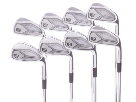 Wilson Staff Model CB Steel Men s Right Hand Iron 3-PW Extra Stiff - Dynamic Gold 120 Online