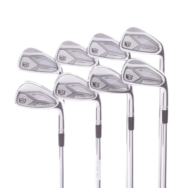 Wilson Staff Model CB Steel Men s Right Hand Iron 3-PW Extra Stiff - Dynamic Gold 120 Online