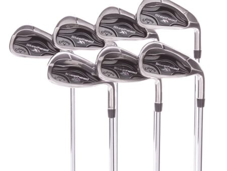 Callaway Steelhead XR Steel Men s Right Hand Irons 5-PW+GW Regular - True Temper XP 95 Fashion