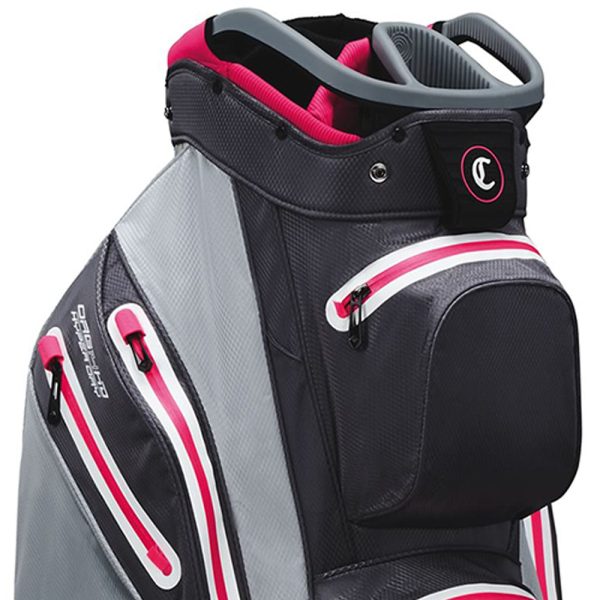 Callaway ORG 14 Hyper Dry Cart Bag - Charcoal Silver Pink Online Sale