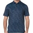 Callaway All Over Chev Polo Shirt - Peacoat Supply