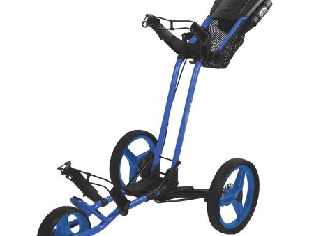 Sun Mountain Path Finder PX3 3-Wheel Push Trolley - Sky Blue on Sale