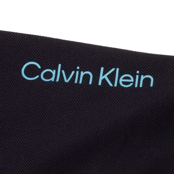 Calvin Klein Whitman Zipped Polo Shirt - Navy Online Hot Sale