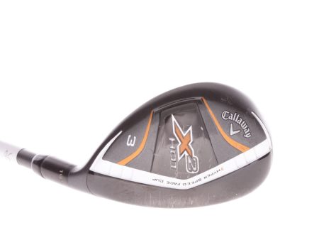 Callaway X2 Hot Graphite Men s Right Hand 3 Hybrid 19 Degree Stiff - X2 Hot 65 Online now