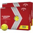 Callaway Chrome Soft Triple Track Golf Balls - Yellow - Double Dozen Online Sale