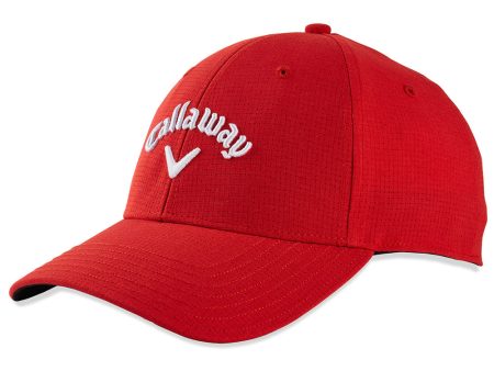 Callaway Stitch Magnet Golf Cap - Red Sale