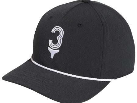 adidas Tee Time 5-Panel Cap - Black Hot on Sale