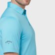 Callaway Swing Tech Solid Polo Shirt - Blue Grotto on Sale