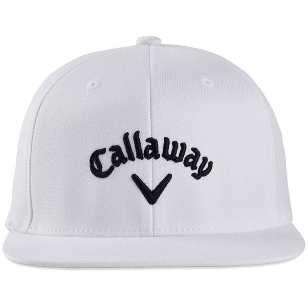 Callaway Flat Bill Cap - White Cheap