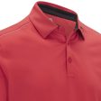 Callaway Contrast Stitch Colour Block Polo Shirt - Teaberry For Cheap