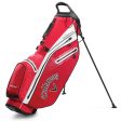 Callaway Hyper Dry C Stand Bag - Red White Fashion