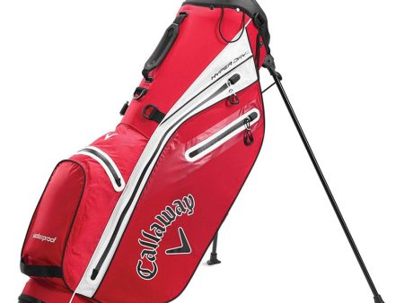 Callaway Hyper Dry C Stand Bag - Red White Fashion