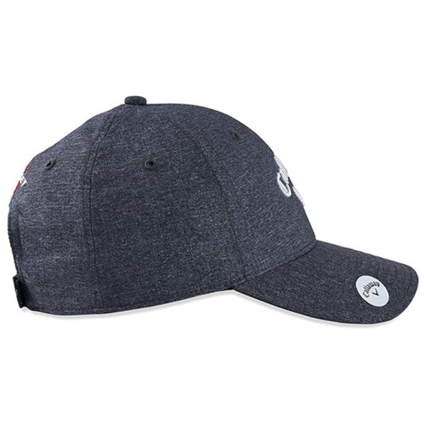 Callaway Stitch Magnet Golf Cap - Charcoal Fashion