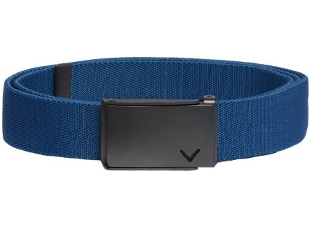 Callaway Stretch Reversible Webbed Belt - Vallarta Blue Online now