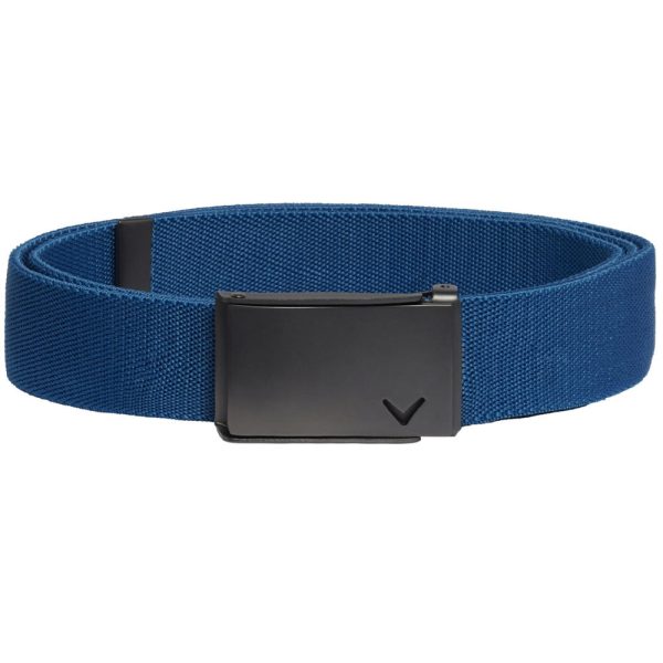 Callaway Stretch Reversible Webbed Belt - Vallarta Blue Online now